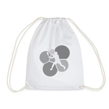 Squash Rackets Rackets Squash Players - Drawstring Bag - white - Front
