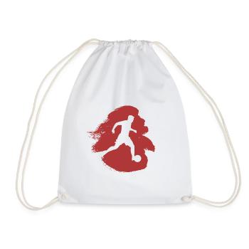 Beach Soccer Beach Ball Soccer - Drawstring Bag - white - Front