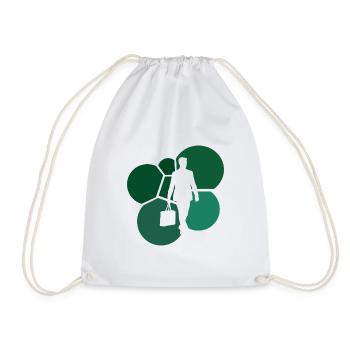 Banking Stock Exchange Banking - Drawstring Bag - white - Front