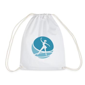 Opera Ballet Dancer Ballet Dancer - Drawstring Bag - white - Front