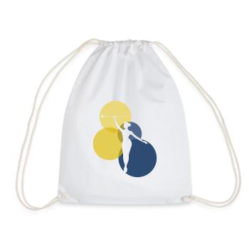 Danser, virevolter, danser - Sac de sport léger - blanc - Devant