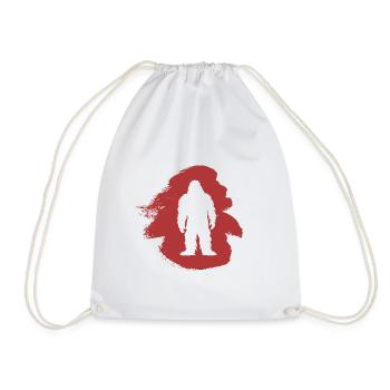 Big foot Lochness Bigfoot Big foot - Turnbeutel - Weiß - Vorne