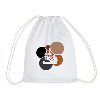 Biochemistry DNA DNA - Drawstring Bag - white - Front