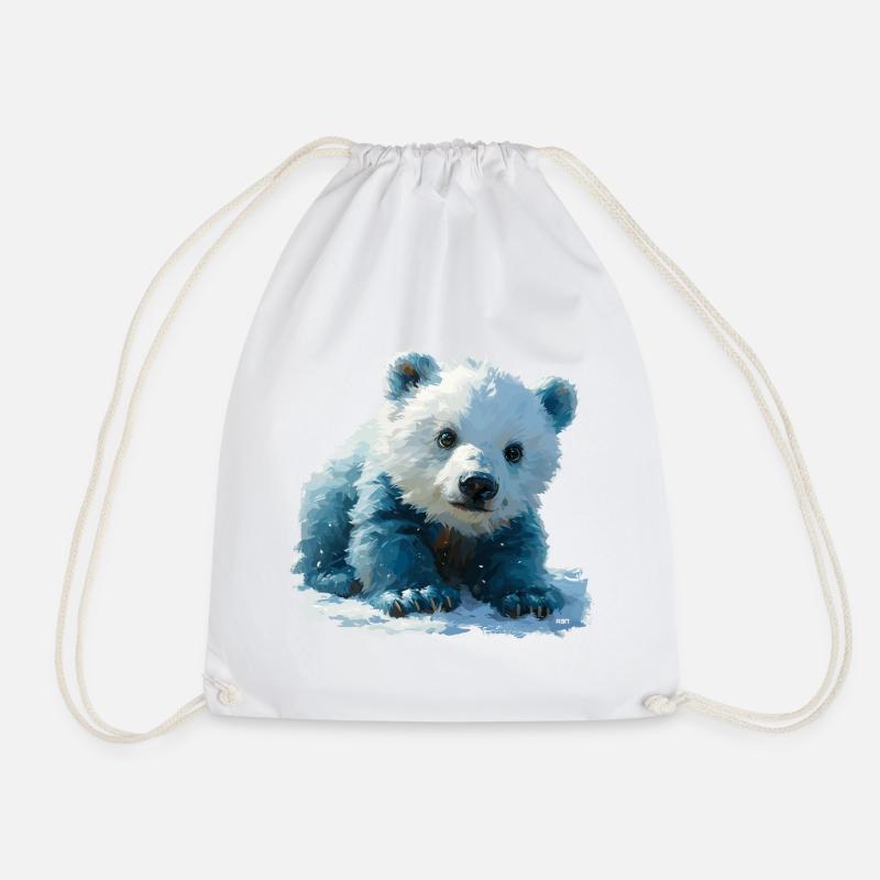 Icebear Baby - Turnbeutel - Weiß