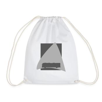 Bus Driving Driver Public Transport - Drawstring Bag - white - Front