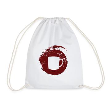 Coffee Bean Mug Coffee Cup - Sac de sport léger - blanc - Devant