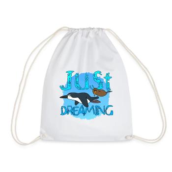 Juste rêver - Sac de sport léger - blanc - Devant