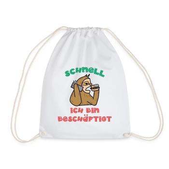 Je ne me soucie pas des dictons drôles Déclaration - Sac de sport léger - blanc - Devant