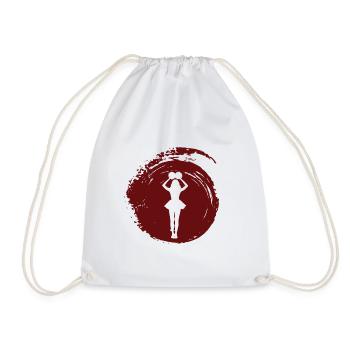 Pom-pom girl Pom-pom girl Cheerleading - Sac de sport léger - blanc - Devant