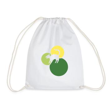Créature mythique Licorne mythique - Sac de sport léger - blanc - Devant