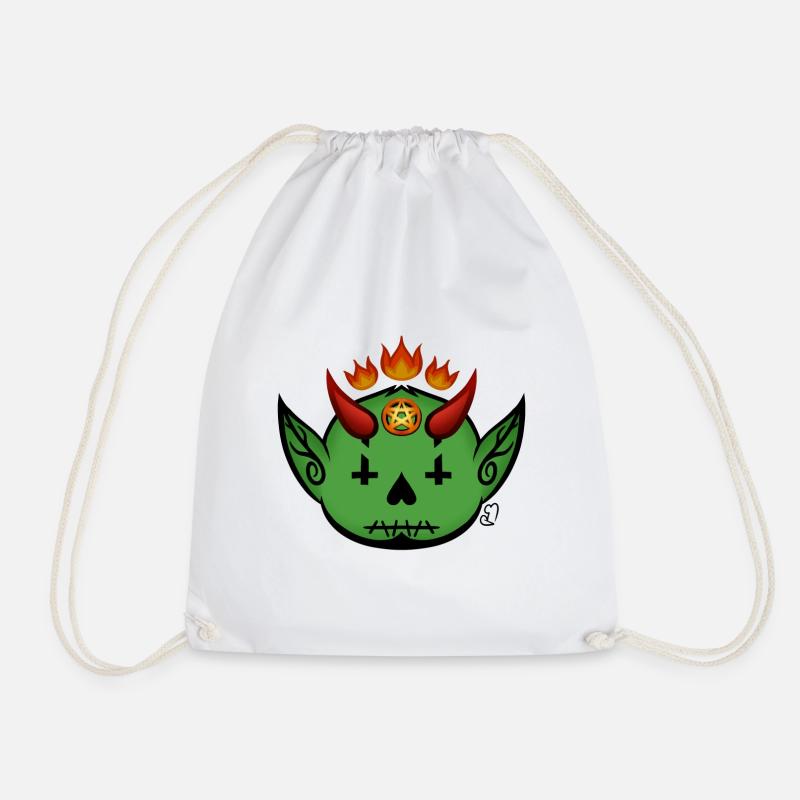 Démon De Chiffon ! - Sac de sport léger - blanc
