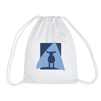 Cattle Farmer Farmer - Drawstring Bag - white - Front