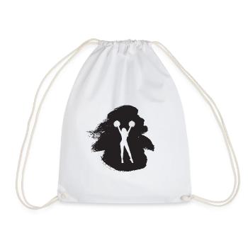 Fille Girlie Pom-pom girl - Sac de sport léger - blanc - Devant