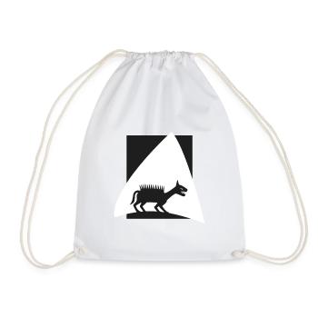 Conte de fées Bigfoot Créatures mythiques - Sac de sport léger - blanc - Devant