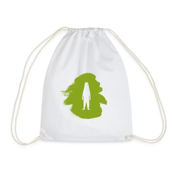 Animal mythique, Bigfoot, Créature mythique - Sac de sport léger - blanc - Devant