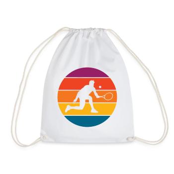 Tennis - Sac de sport léger - blanc - Devant
