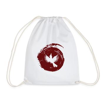 Drôle d’oiseau calopsitte - Sac de sport léger - blanc - Devant