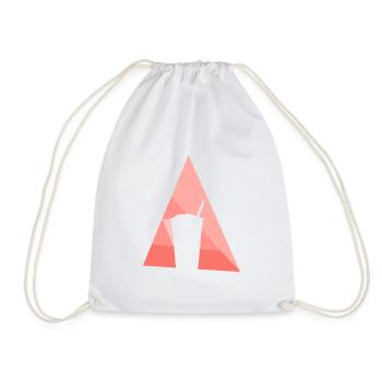 Bubble Tea Boba Tee - Drawstring Bag - white - Front