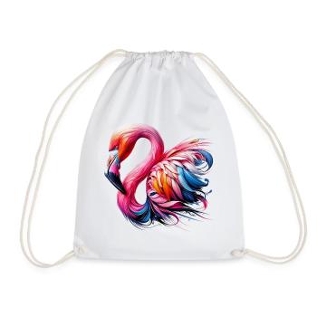 Flamant - Sac de sport léger - blanc - Devant