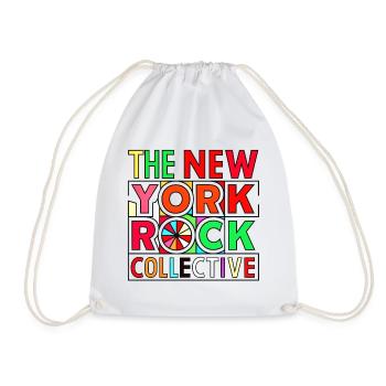 New York Rock Collective - Funky Retro Tee Design - Sac de sport léger - blanc - Devant