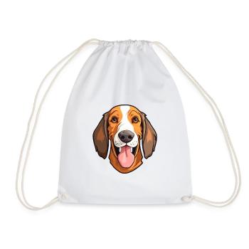 American English Coonhound chien race aquarelle Ca - Sac de sport léger - blanc - Devant