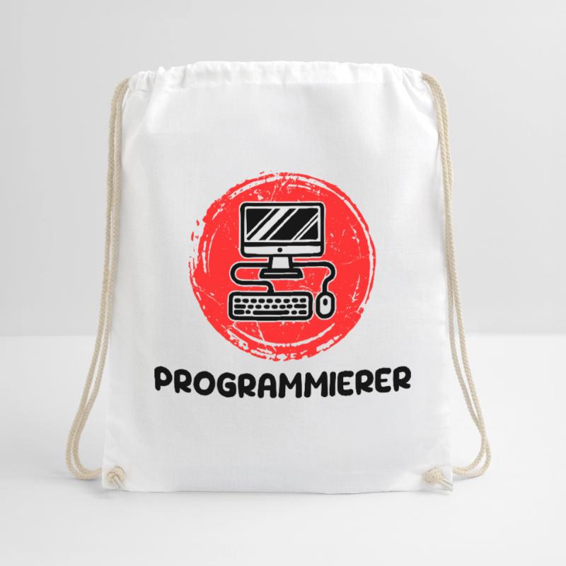 Developer Programmierer Coden Computer Informatik Turnbeutel