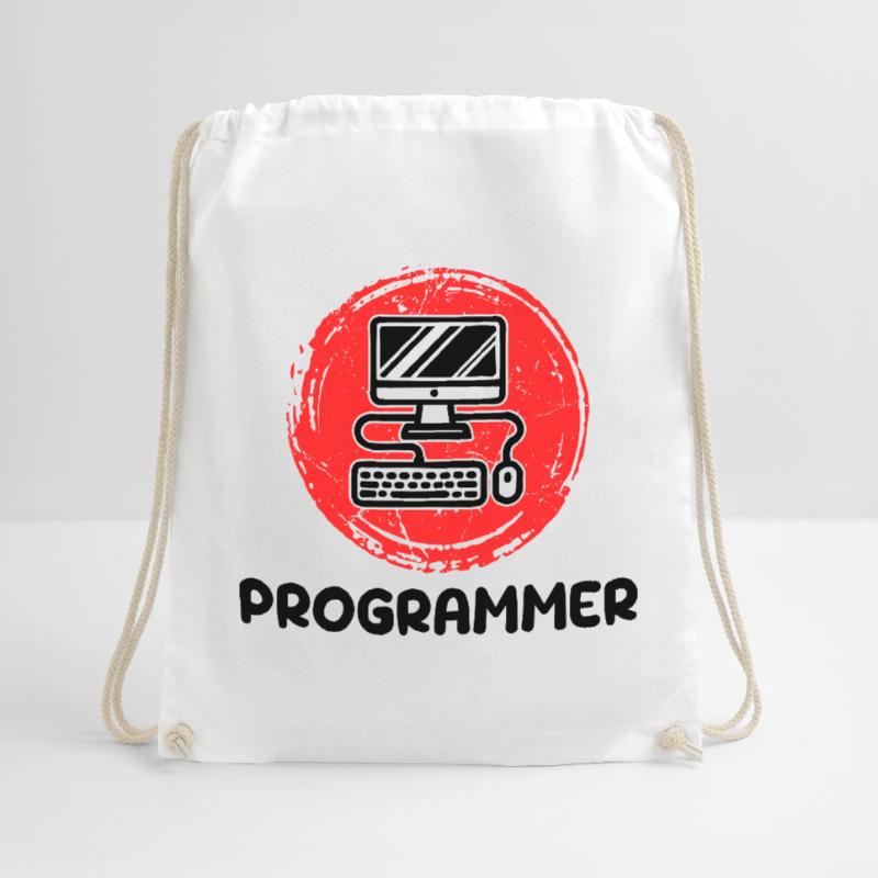 Computer Developer Programmierer Code Skripting Turnbeutel