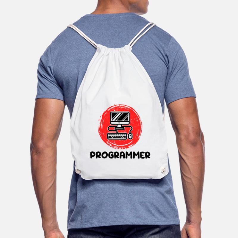 Computer Developer Programmierer Code Skripting Turnbeutel
