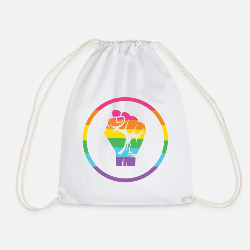 LGBTQ-Pride-Monat - Pride! - Turnbeutel - Weiß