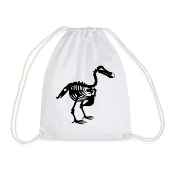 Dodo - Drawstring Bag - white - Front