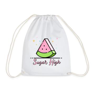 Euphorie du sucre de pastèque - Sac de sport léger - blanc - Devant