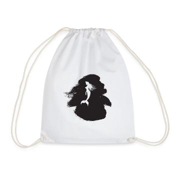Mythical creature Marina - Drawstring Bag - white - Front