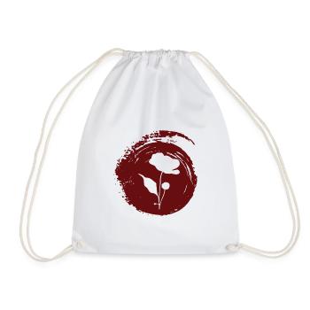 Fleuriste Hobby Jardinier Flower Power - Sac de sport léger - blanc - Devant