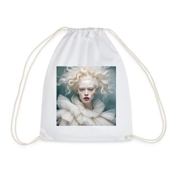 Beauty - Drawstring Bag - white - Front