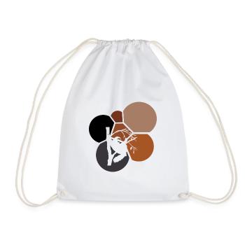 Sloth Chill Relax - Drawstring Bag - white - Front