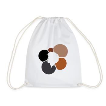Soul Afro Funky - Sac de sport léger - blanc - Devant