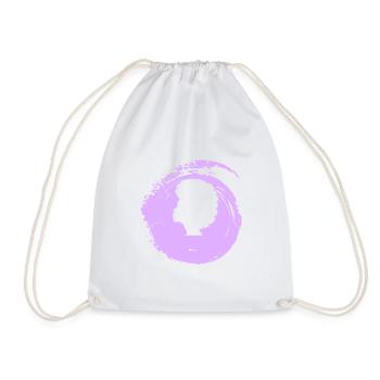 70s Afro Groove - Drawstring Bag - white - Front