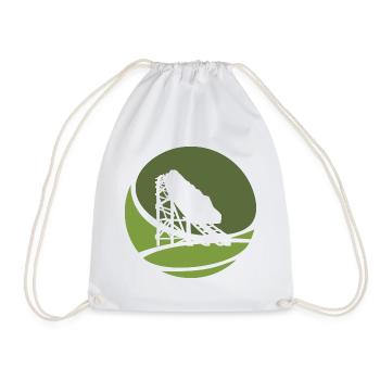 Roller Coaster Marquee - Drawstring Bag - white - Front