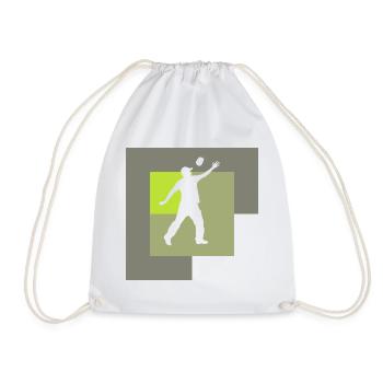 Règles du jeu de tournoi - Sac de sport léger - blanc - Devant