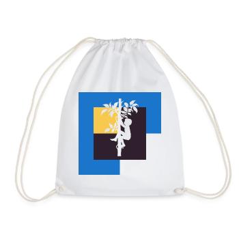 Grimpeurs Grimper Accrobranche - Sac de sport léger - blanc - Devant