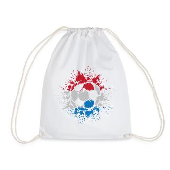 Football Color Explosion Pays-Bas Équipe des Pays-Bas - Sac de sport léger - blanc - Devant
