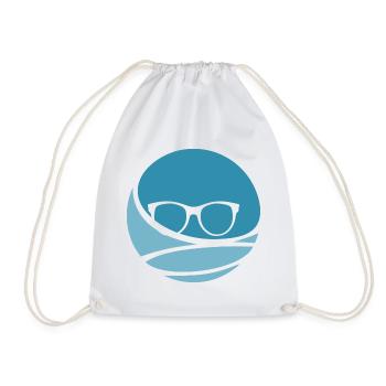 Écriture de livres - Sac de sport léger - blanc - Devant
