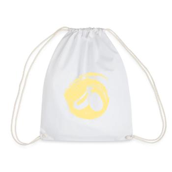 Vegan Healthy Animal Welfare - Drawstring Bag - white - Front