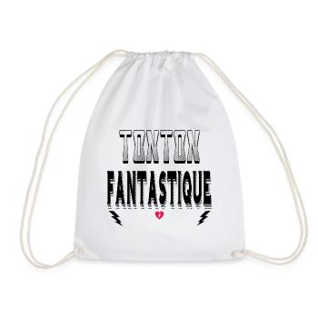 Tonton Fantastique - Sac de sport léger - blanc - Devant