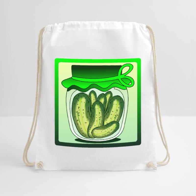 CORNICHONS, CORNICHONS, SALADE DE CONCOMBRE, CONCOMBRE Sac de sport léger