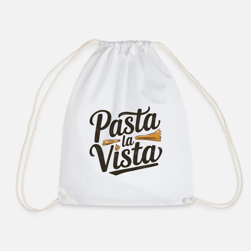 Pasta la vista! - Turnbeutel - Weiß