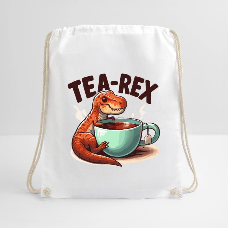 Tee Rex Tee-Rex Teetrinker Geschenk Turnbeutel