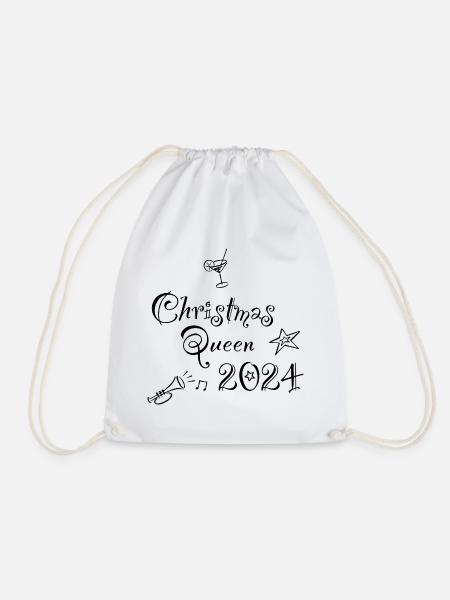 christmas queen 2024 - Turnbeutel - Weiß