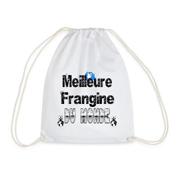 Meilleure Frangine du Monde - Sac de sport léger - blanc - Devant