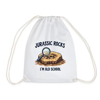 Je suis de la vieille école - Sac de sport léger - blanc - Devant